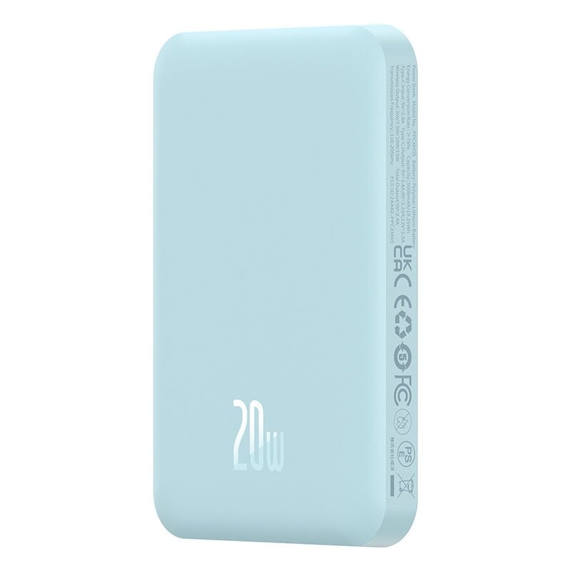 BASEUS MAGSAFE MINI KBLSZ 5000M 20W POWERBNK MAVI