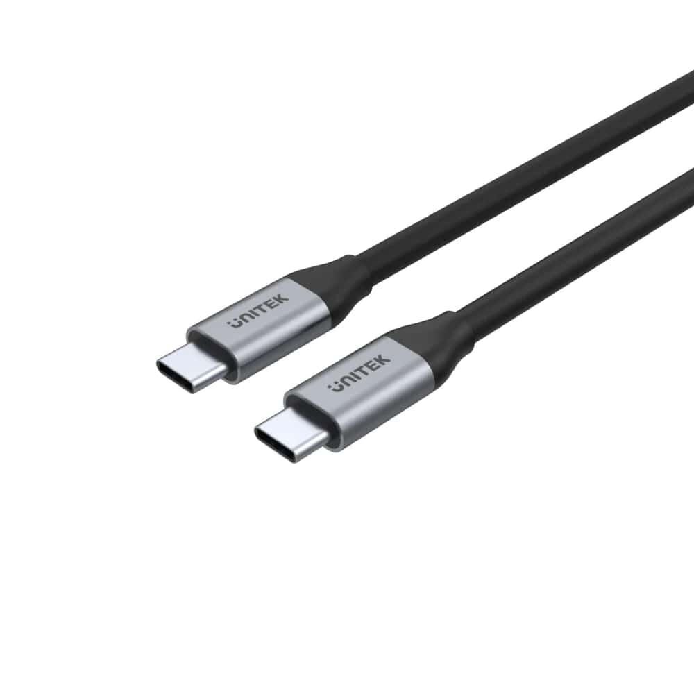 UNITEK USB-C 3.2 KABLO 2MT 5GBPS, 100W PD, 4K&60Hz (C14091ABK)