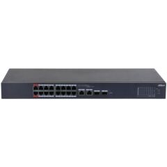 DAHUA CS4218-16ET-240 16 PORT 16XFE-2XGE-2XGE/SFP YÖNETİLEBİLİR 240W POE SWİTCH