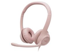 LOGITECH H390 MIKROFONLU PEMBE KULAKLIK 981-001281