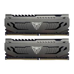 Patriot Viper Steel 32GB (2x16GB) DDR4 3200MHz CL16 Gaming Ram (Bellek) (PVS432G320C6K)