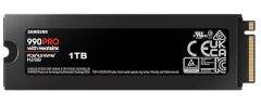 1TB SAMSUNG 990 PRO M.2 SOĞUTUCULU NVMe 7450/6900MB/s MZ-V9P1T0CW (Resmi Distribütör Garantili)