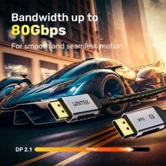 UNITEK DISPLAY PORT 2.1 KABLO 1MT 16K (C1626GY-1M)