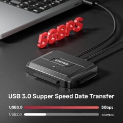 UNITEK USB3.0 TO IDE + SATA II DÖNÜŞTÜRÜCÜ(Y-3324)