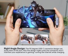 UNITEK TYPE-C HIZLI ŞARJ 90D 3MT 100W(C14123BK-3M)