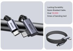 UNITEK TYPE-C HIZLI ŞARJ 90D 3MT 100W(C14123BK-3M)