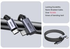 UNITEK TYPE-C HIZLI ŞARJ 90D 2MT 100W(C14123BK-2M)