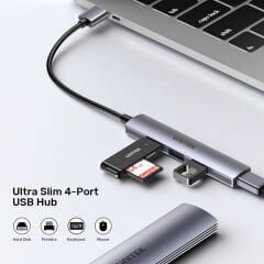 UNITEK TYPE-A TO 4 PORT USB (USB3.0+USB2.0) H1208A