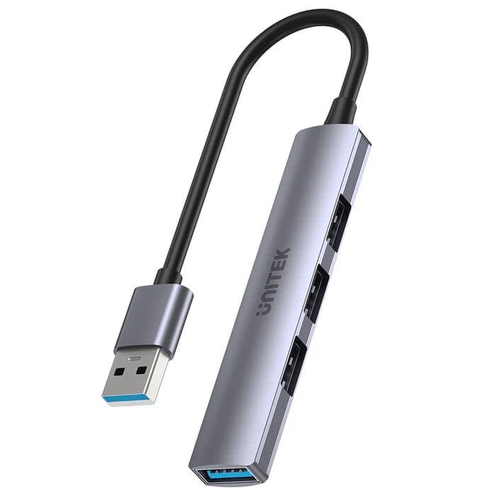 UNITEK TYPE-A TO 4 PORT USB (USB3.0+USB2.0) H1208A