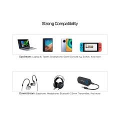 UNITEK 3.5MM AUX ÇOKLAYICI Y KABLO (Y-C956ABK)