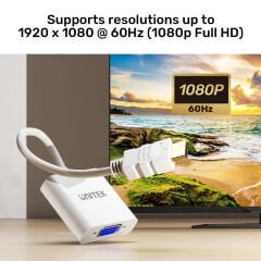 UNITEK HDMI TO VGA DÖNÜŞTÜRÜCÜ 1080P&60Hz(Y-6333C)