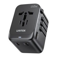 Unitek 65W Universal Travel Adaptör (P1122ABK01)